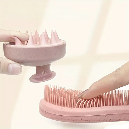 Wheat Straw Hair Styling Kit with Gift Bag