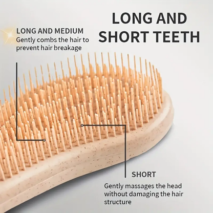 Wheat Straw Hair Styling Kit with Gift Bag